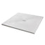 ERA 40" x 40" Low Profile Stone Square Shower Base with centered drain